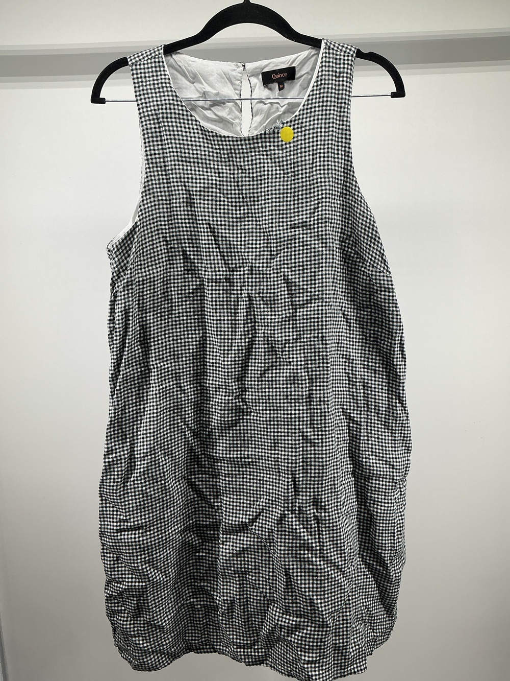100% European Linen Tank Mini Dress